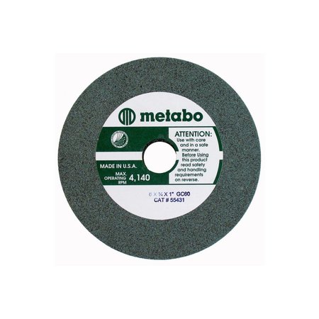 METABO Grinding Wheel 6"X3/4"X1" -- 60g 655431000